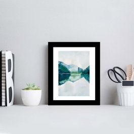 Wallity Cuadro Decorativo Enmarcado Multicolor Sctcız-018